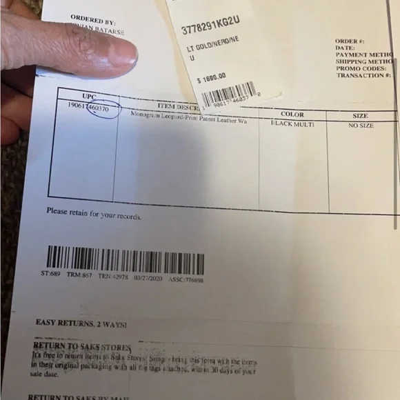 YSL Leopard Chain Purse Wallet - Picture 10 of 10